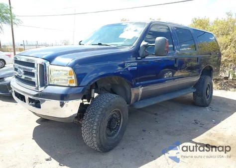 2005 Ford Excursion Xls/Xlt z USA, uszkodzony, nr VIN 1FMSU41P35EC93673